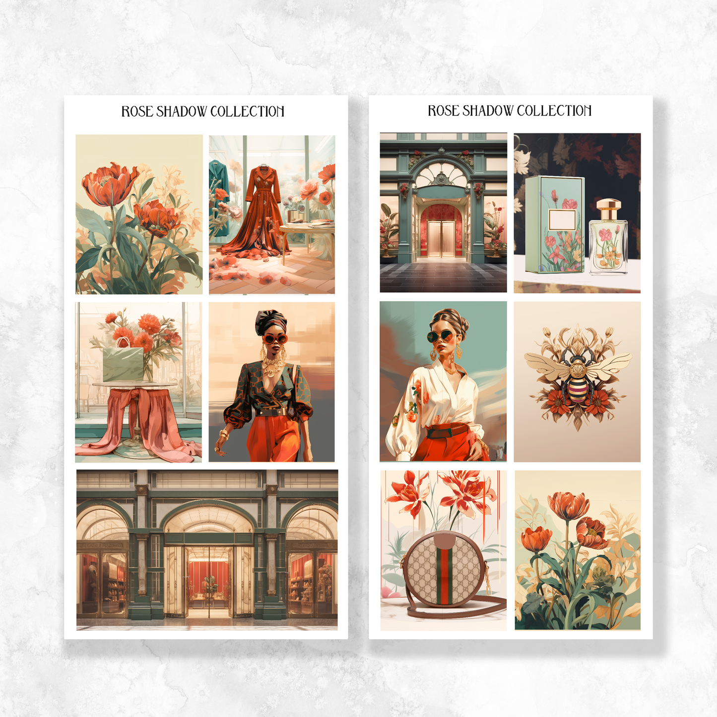 Full Boxes ONLY Fashion Sticker book VOL 20