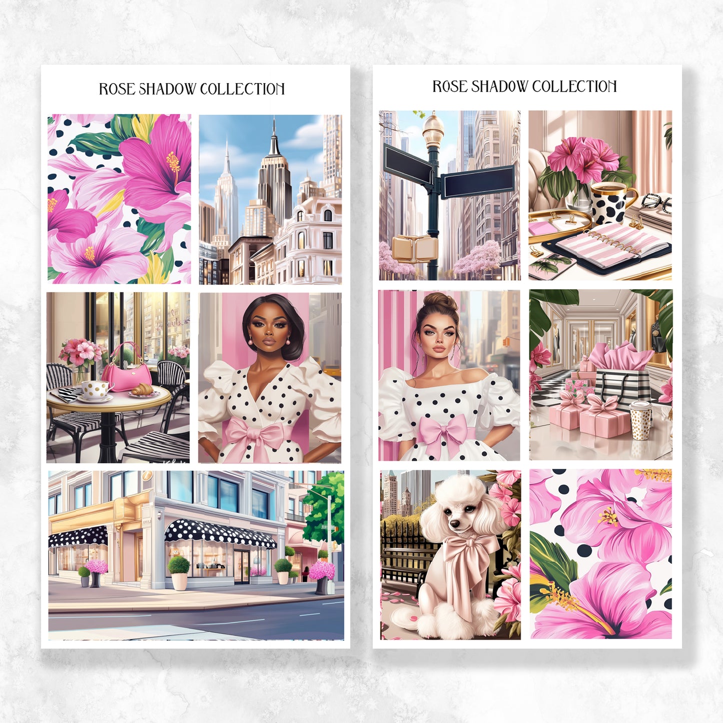 Mystery Full Boxes ONLY Fashion Sticker book VOL 45