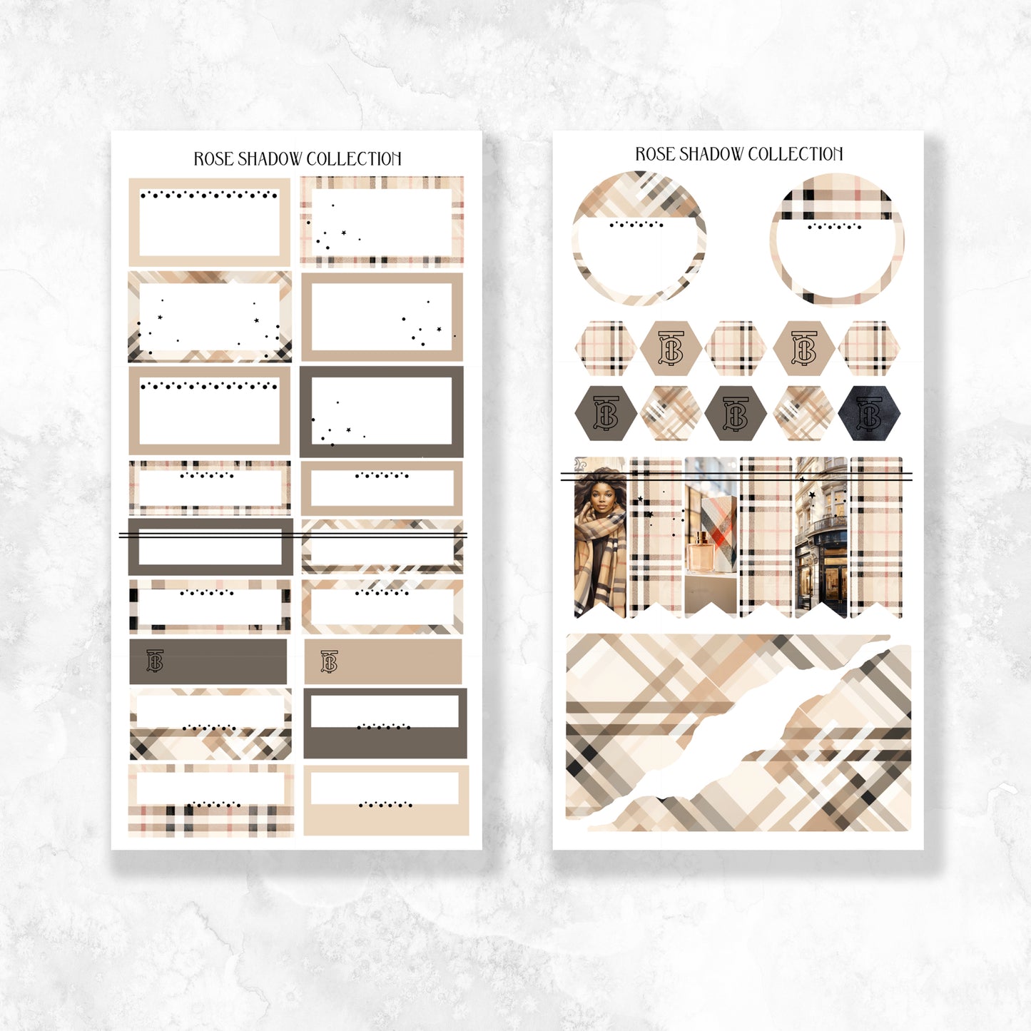 Burberry Exclusive Fashion Sticker Book (VOL 15)