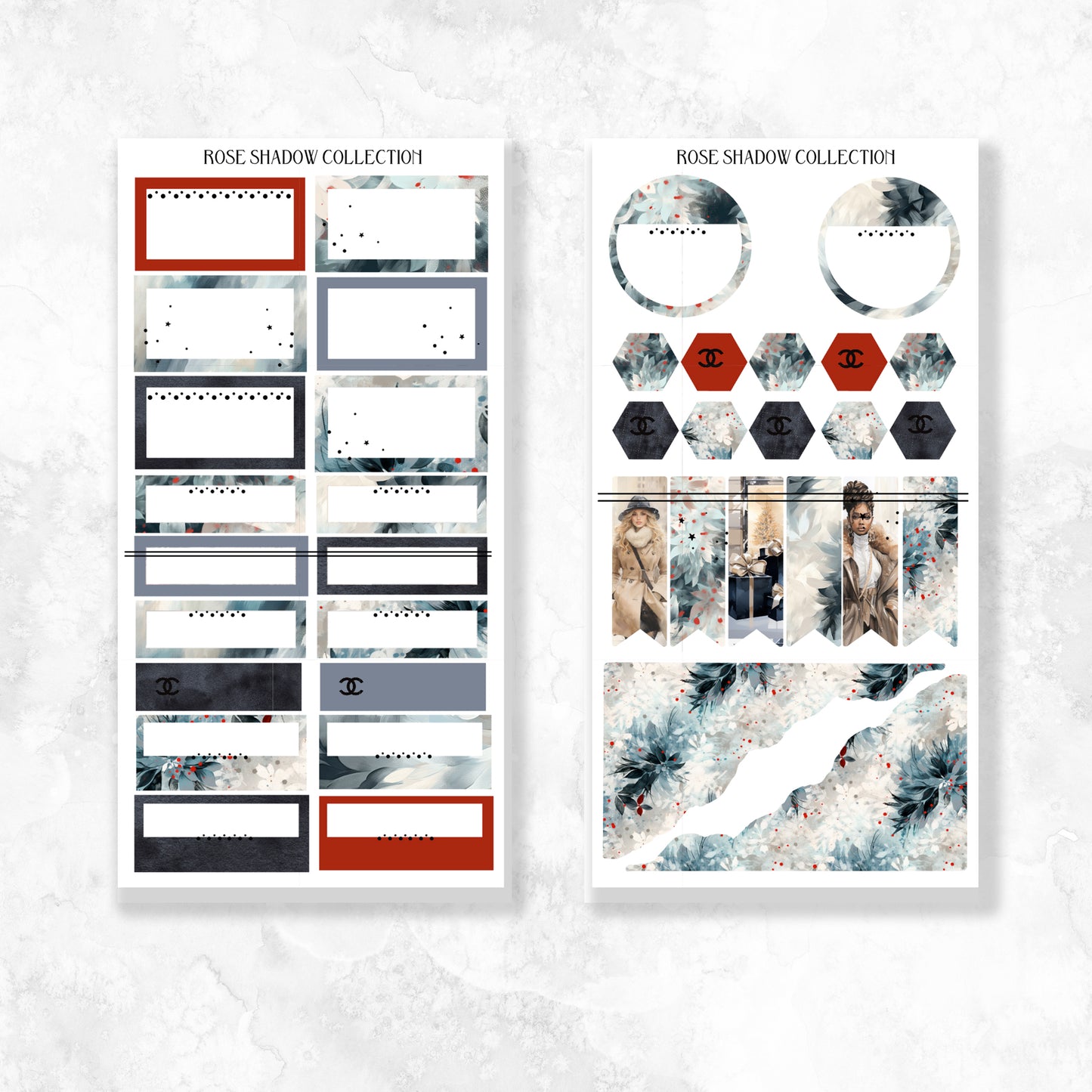 Chanel Christmas Exclusive Fashion Sticker Book (VOL 17)