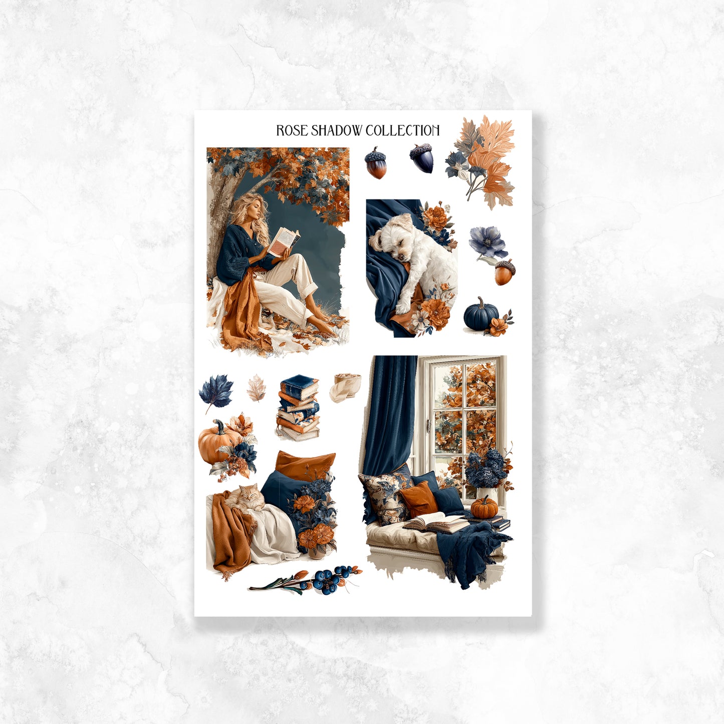 Autumn in Vague Journaling Collection VOL 50