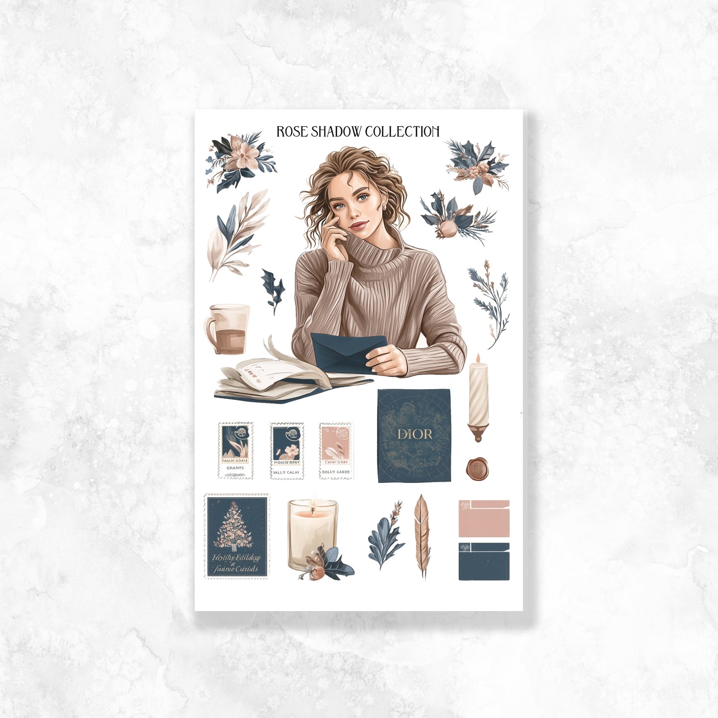 Writing Letters Journaling Sheets VOL 51
