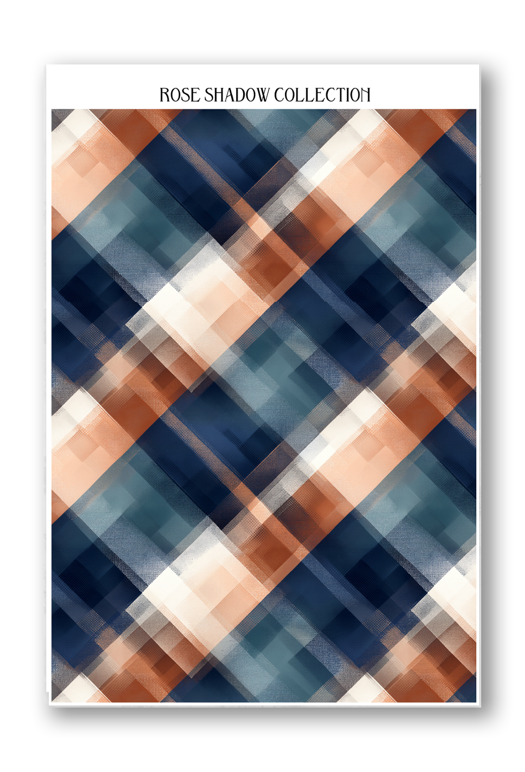 Plaid Pattern 2 Journaling Sheets VOL 50