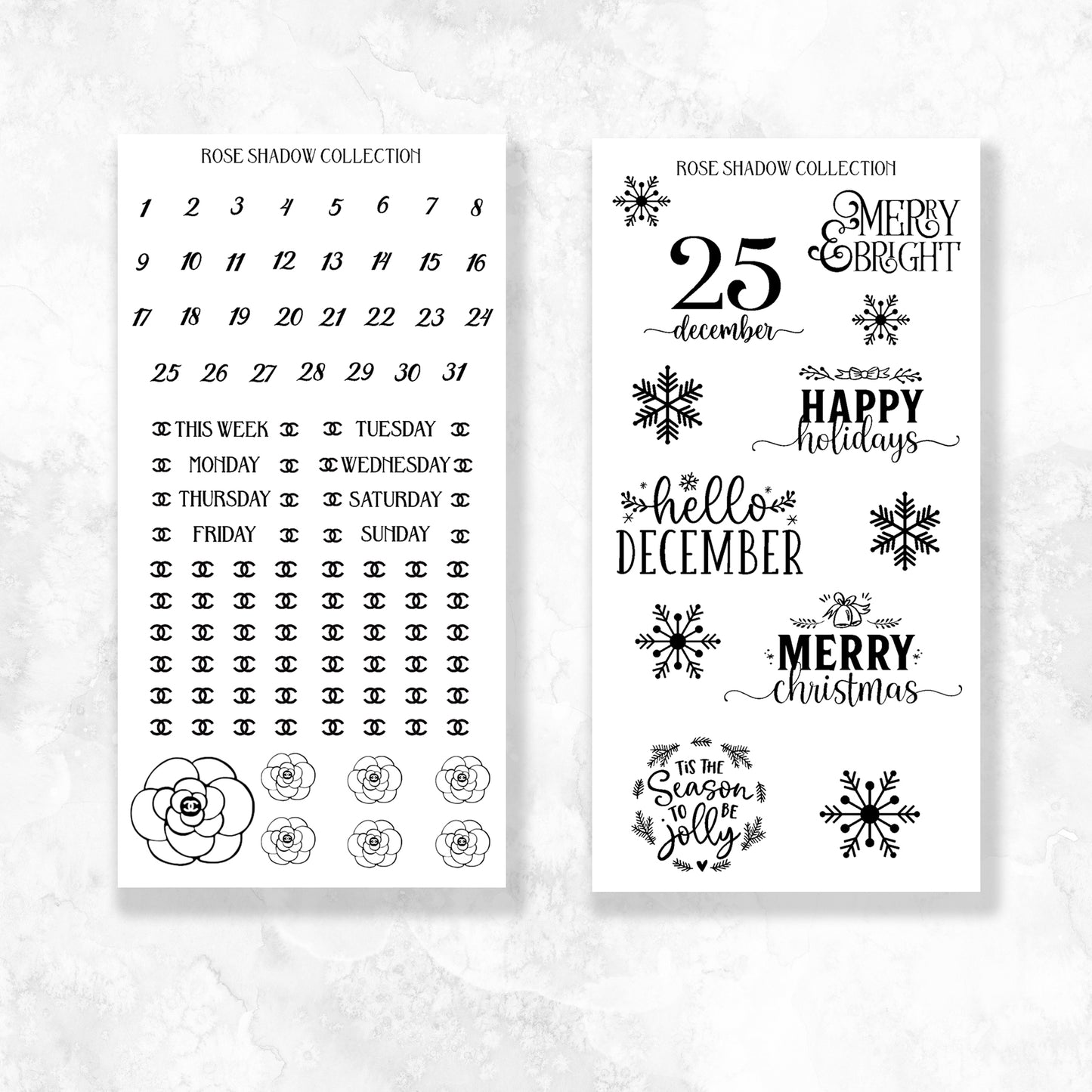 Chanel Christmas Exclusive Fashion Sticker Book (VOL 17)