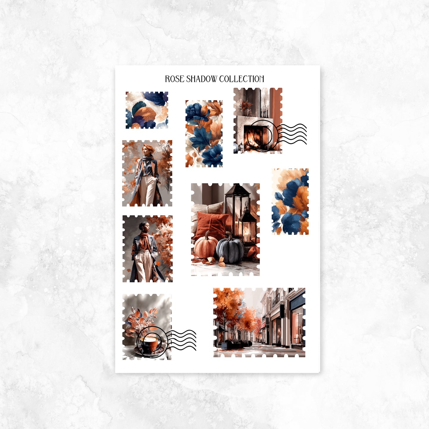 Autumn in Vague Journaling Collection VOL 50