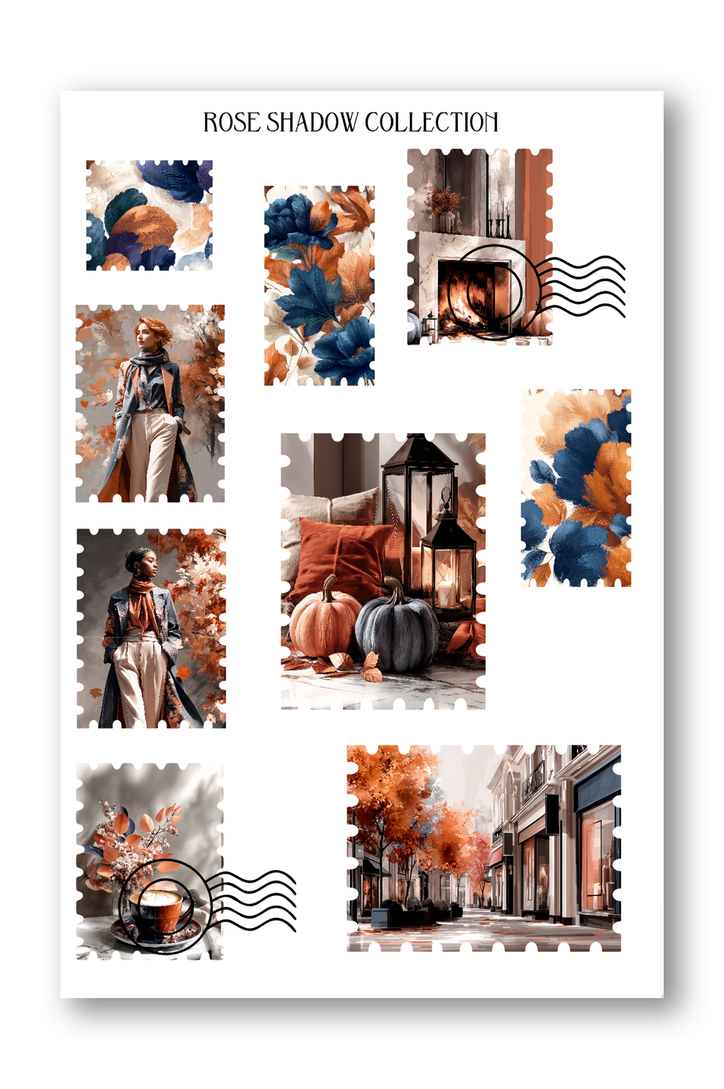 Stamps sheet Journaling Sheets VOL 50