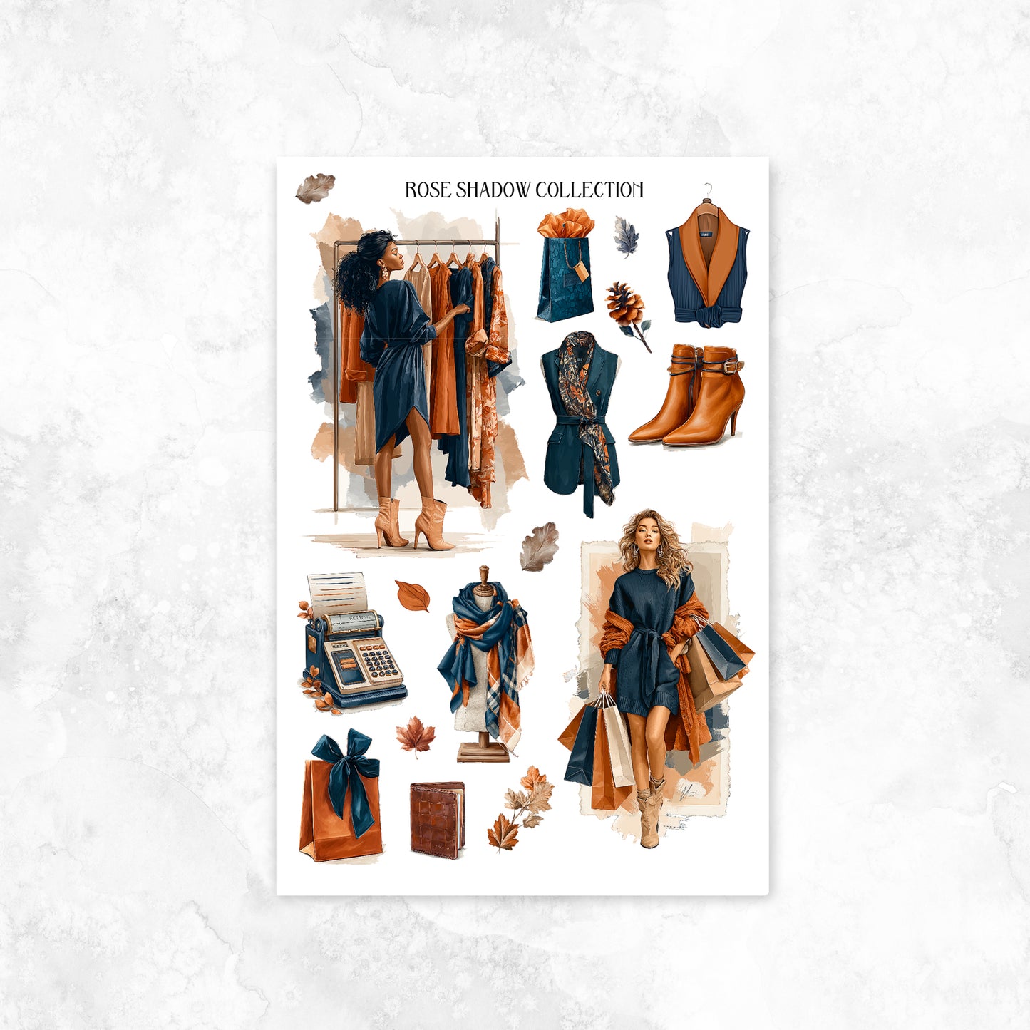 Autumn in Vague Journaling Collection VOL 50