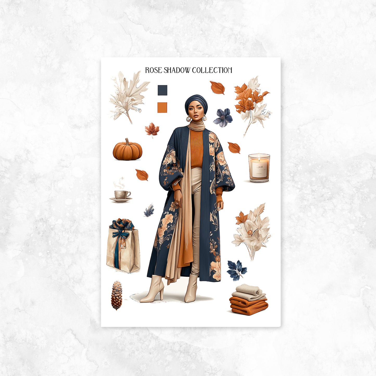 Autumn in Vague Journaling Collection VOL 50