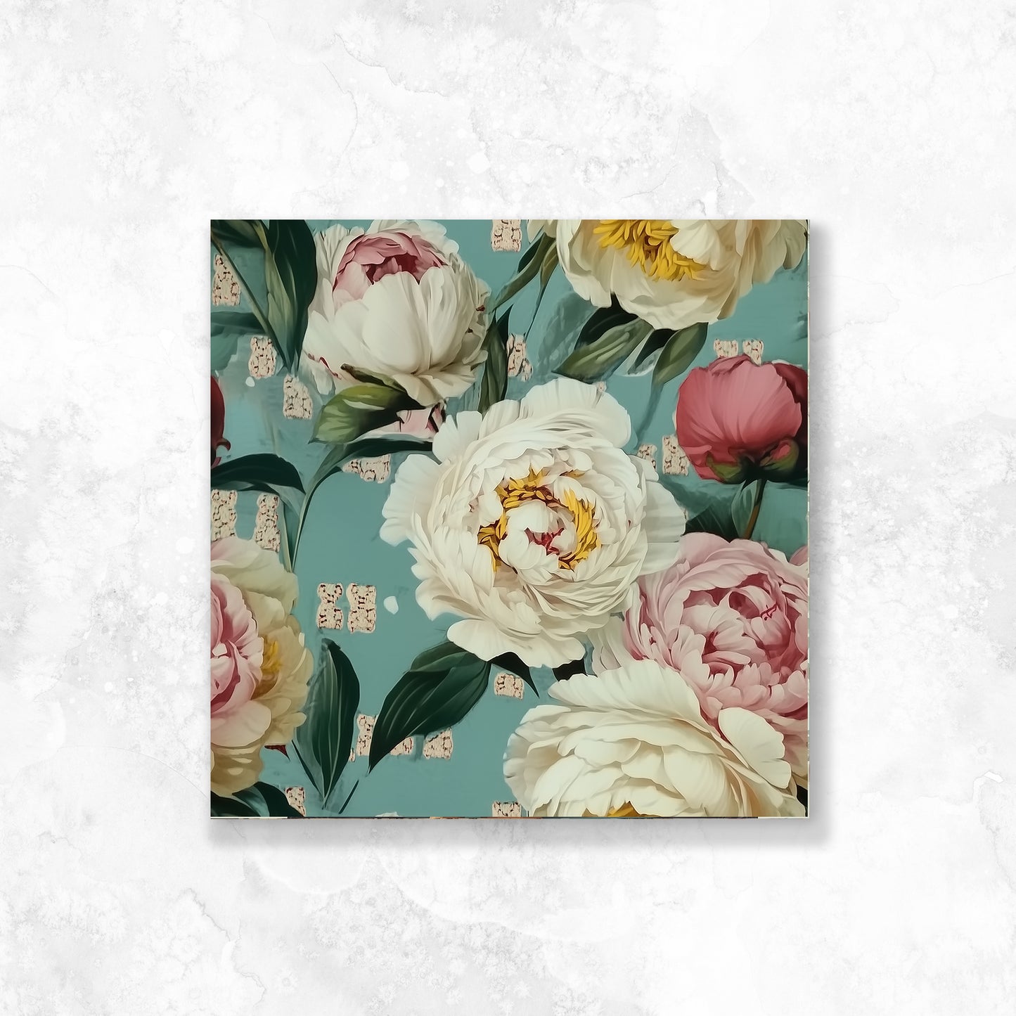Floral pattern Dashboard Stickerbook VOL 43