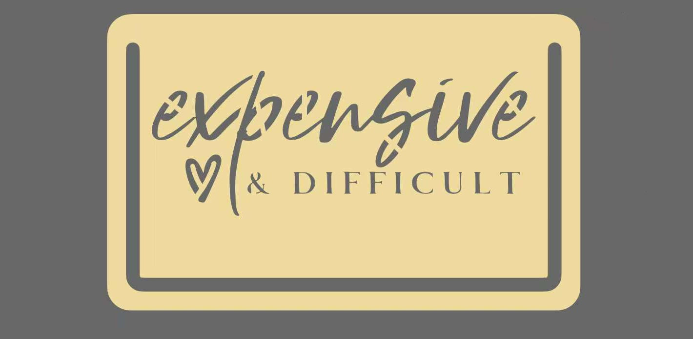 Expensive & difficult Bookmark