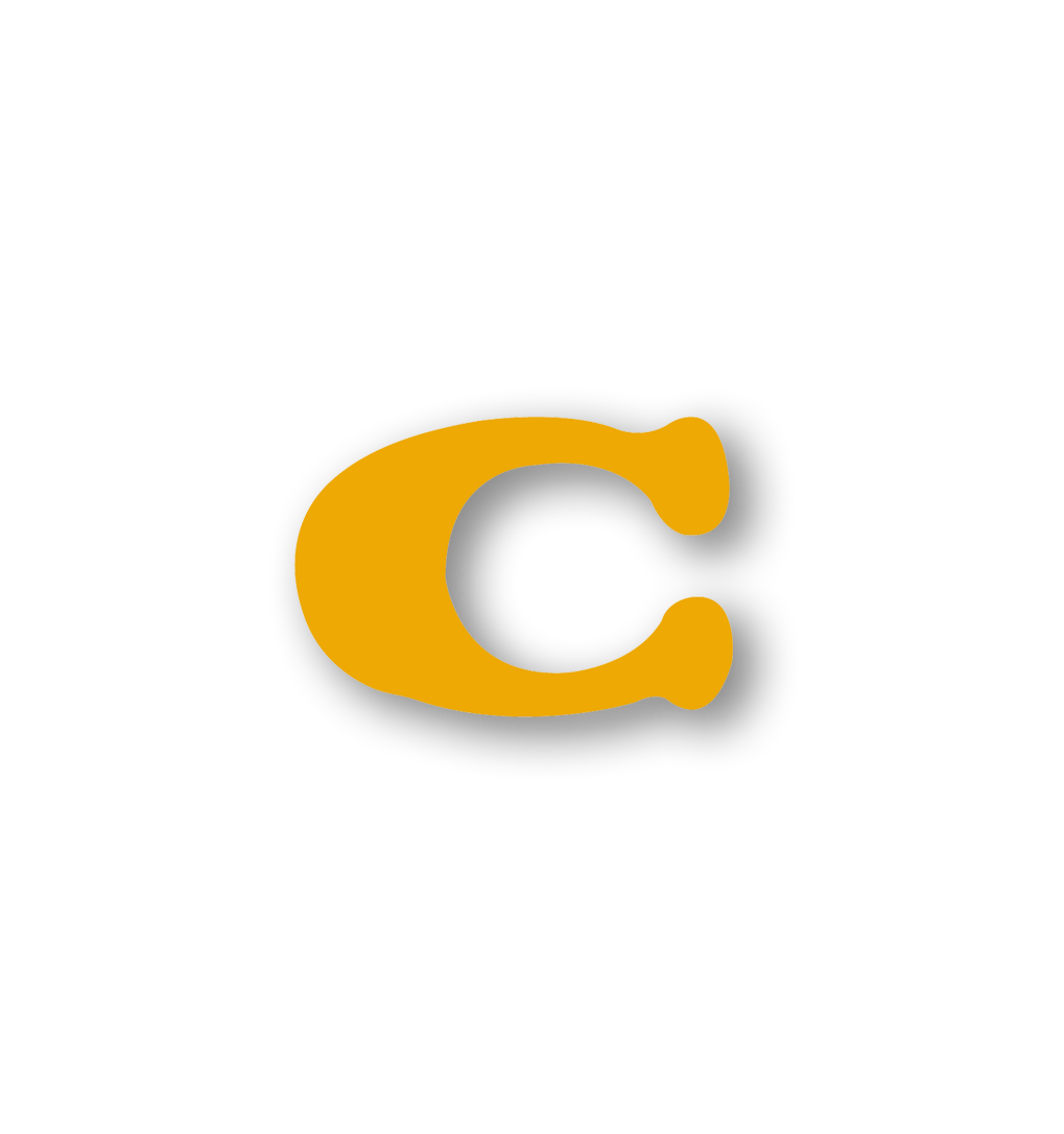 C Metal Decal
