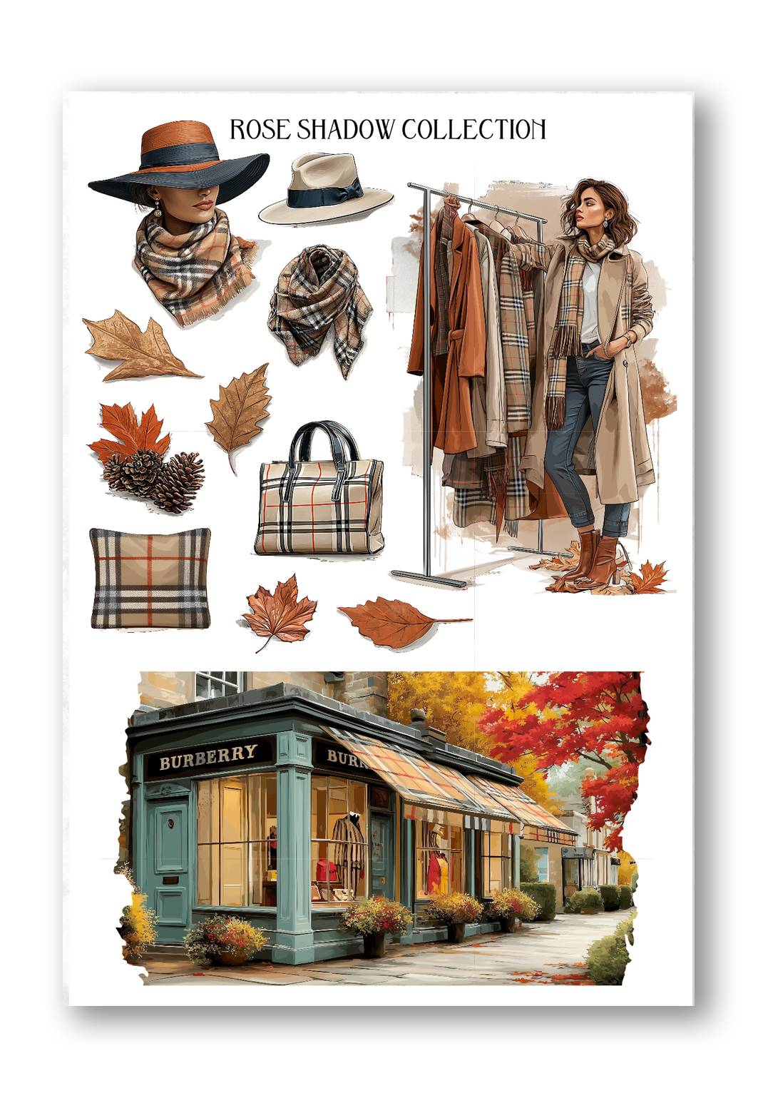 Shopping Sheet BearBurry Collection Journaling sheet