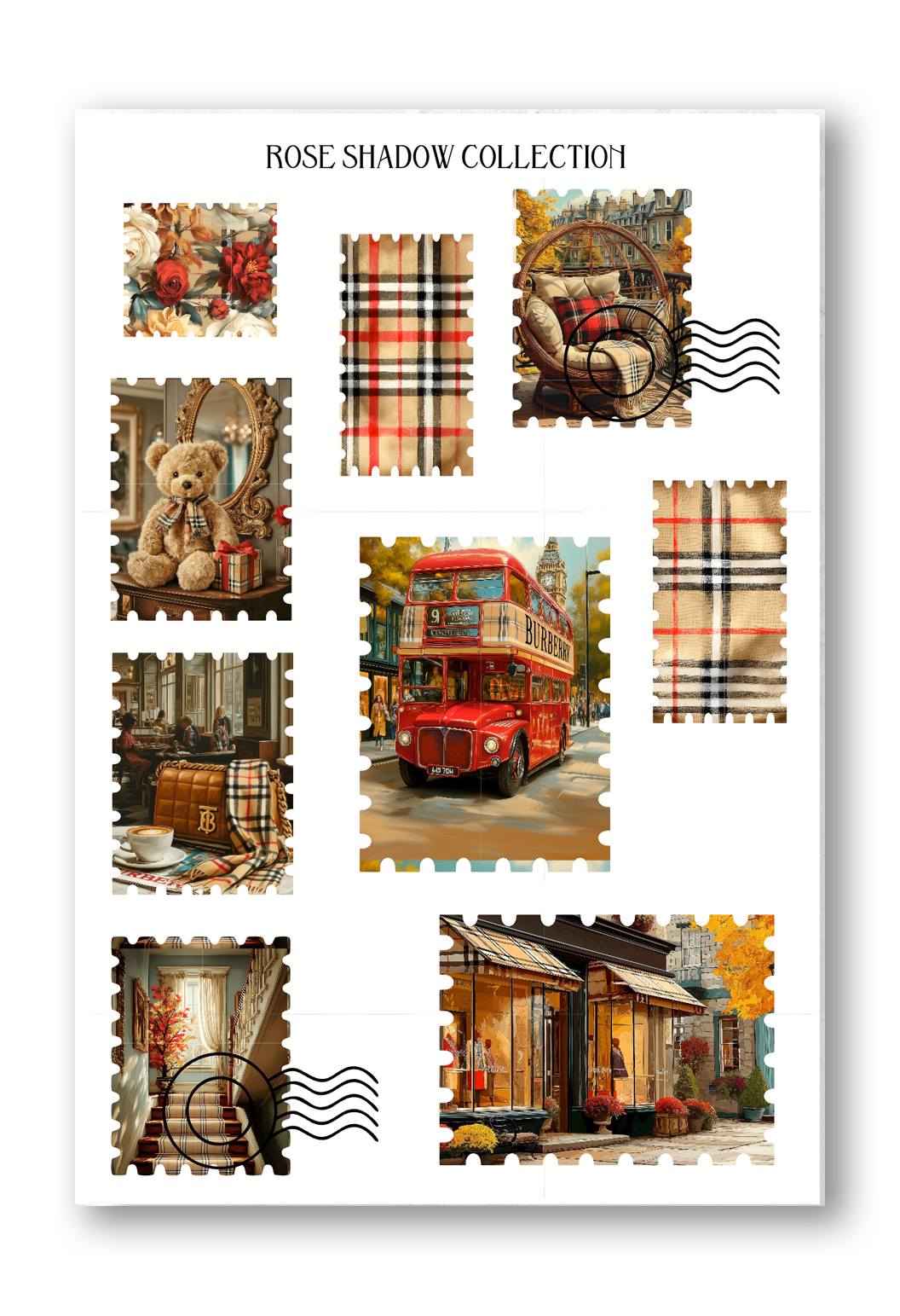 Stamps BearBurry Collection Journaling sheet