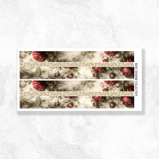 Bottom Washi Add on sheet Stickerbook VOL 47 Emerald Curse