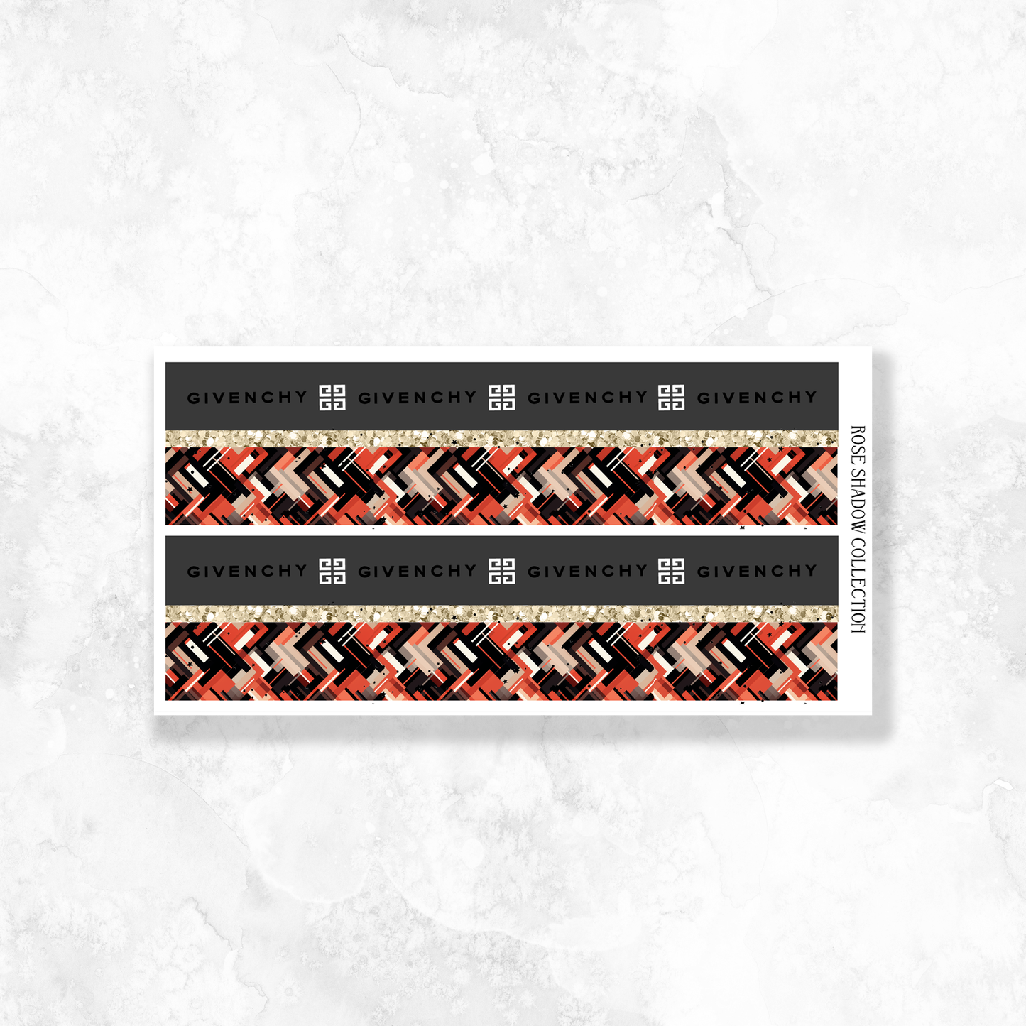 Givenchy Bottom Washi Add on sheet