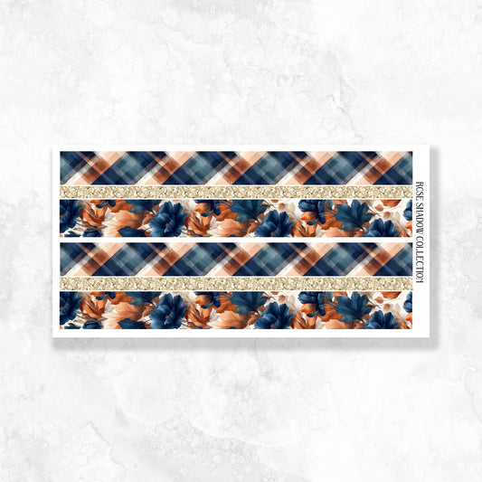 Bottom Washi Add on sheet Autumn in Vague Stickerbook VOL 50