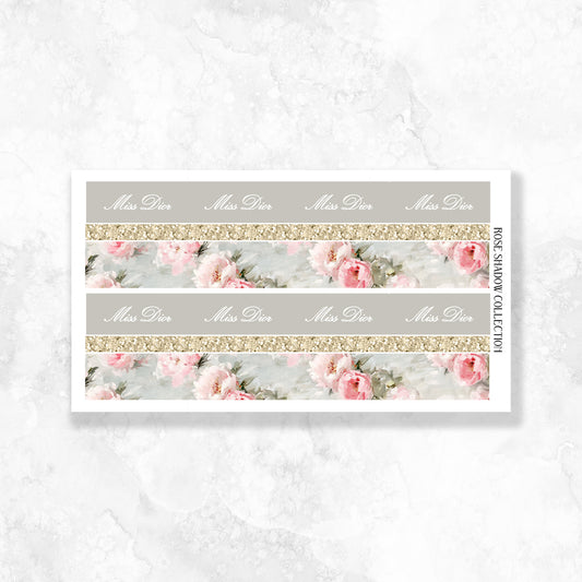 Bottom Washi Add on sheet Stickerbook VOL 36