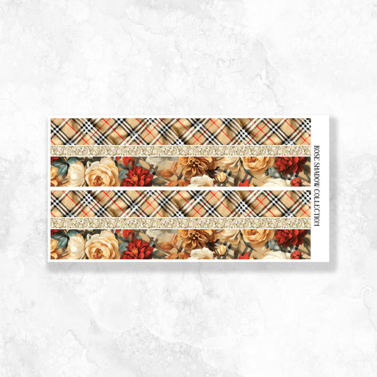 Bottom Washi Add on sheet BearBerry Stickerbook VOL 52