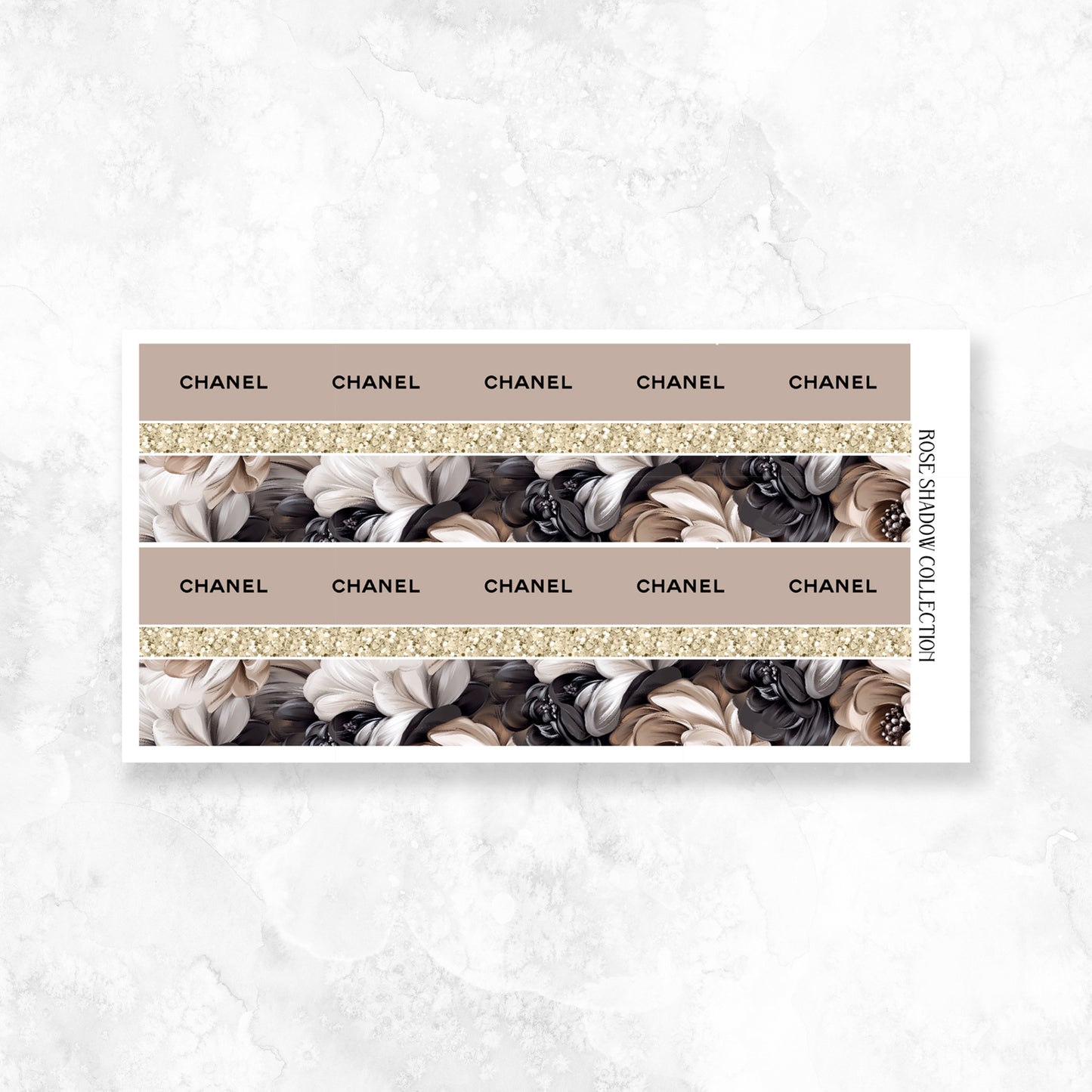 Bottom Washi Add on sheet Stickerbook VOL 37