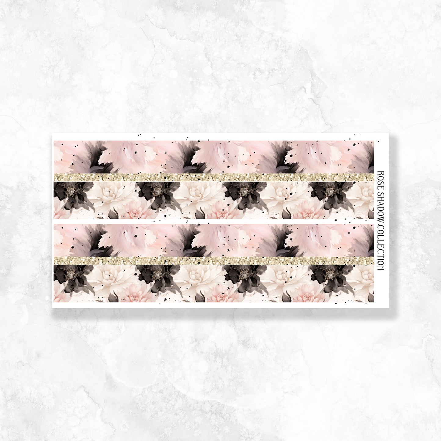 Bottom Washi Add on sheet Stickerbook VOL 24