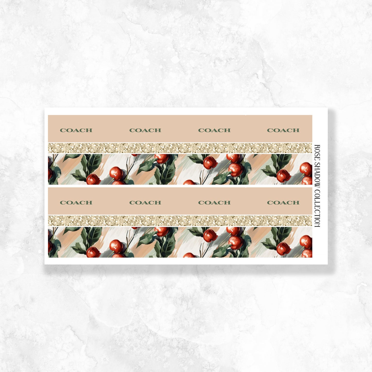 Bottom Washi Add on sheet Stickerbook VOL 44