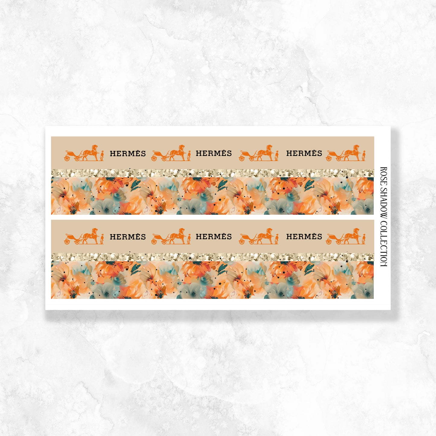 Bottom Washi Add on sheet Stickerbook VOL 25