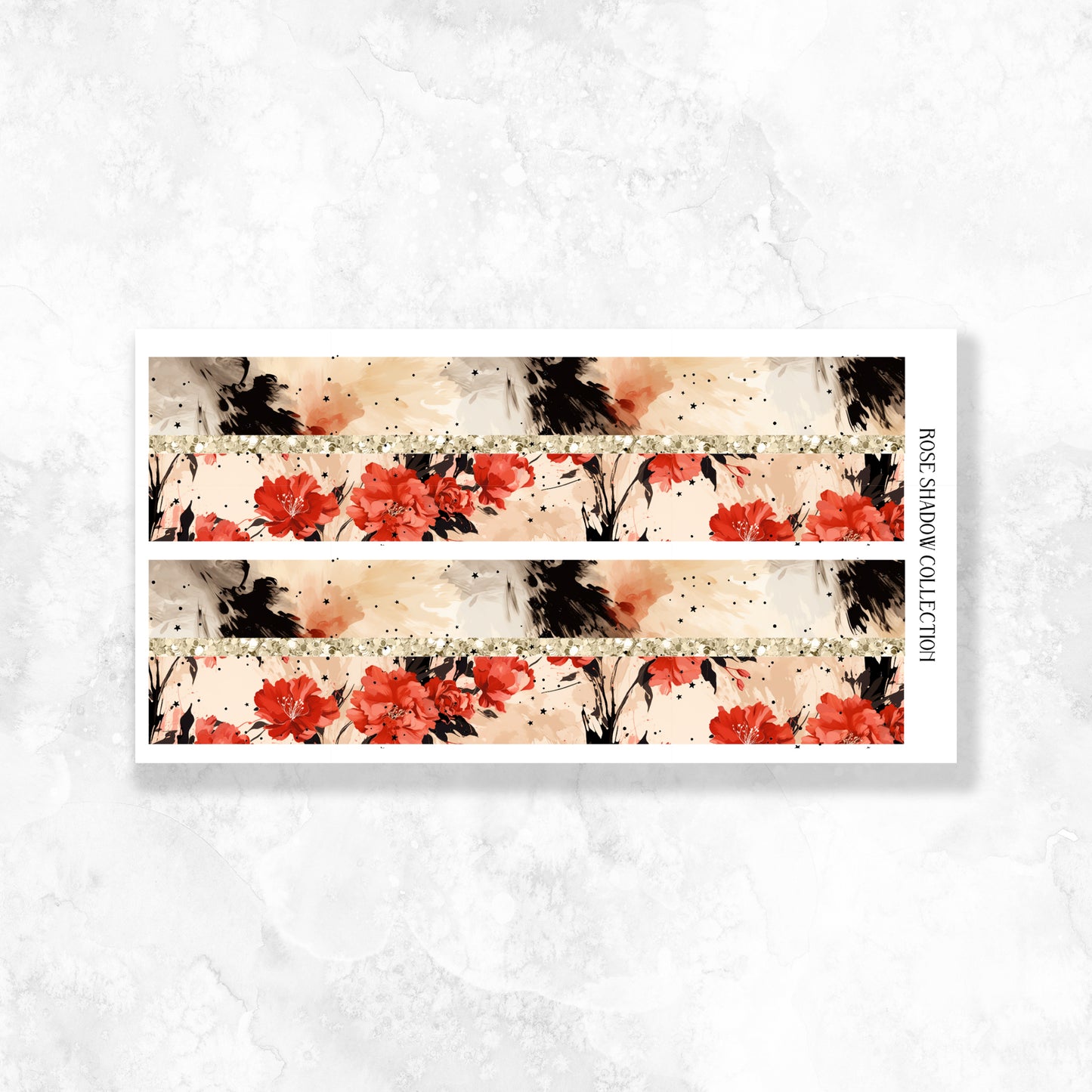 Bottom Washi Add on sheet Stickerbook VOL 22