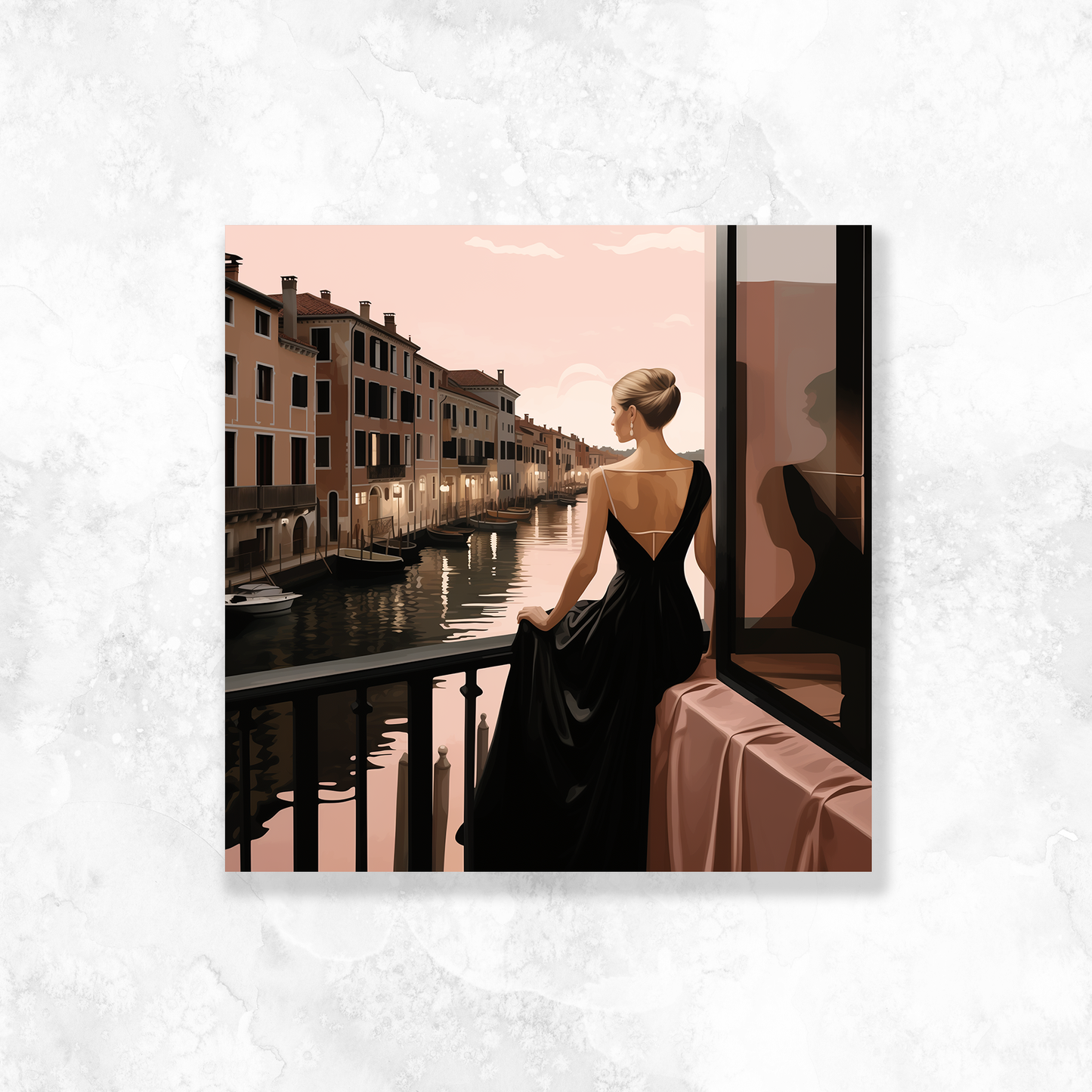 White Fashion Girl - New Years in Venice VOL 34