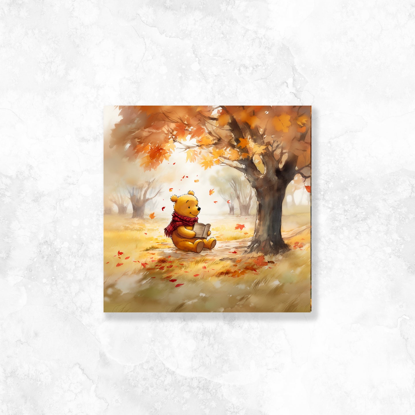 Bear reading a book dashboard Enchanted Neighborhood