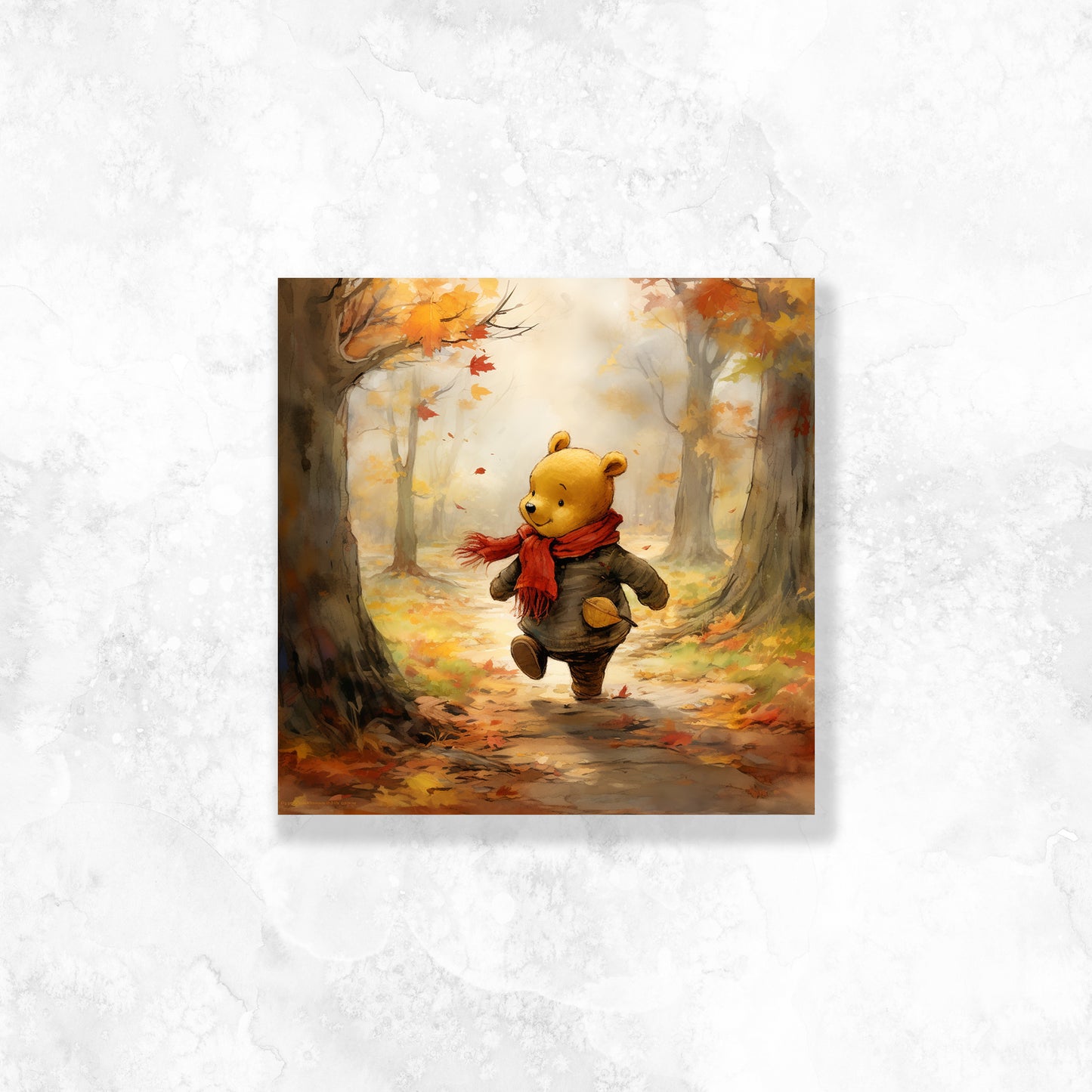 Bear walking the woods dashboard