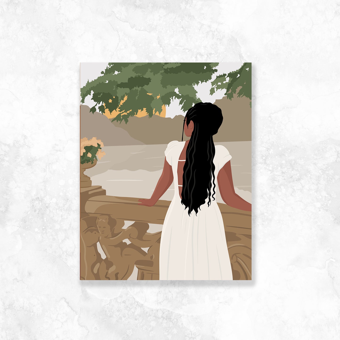 Black Queen Garden View