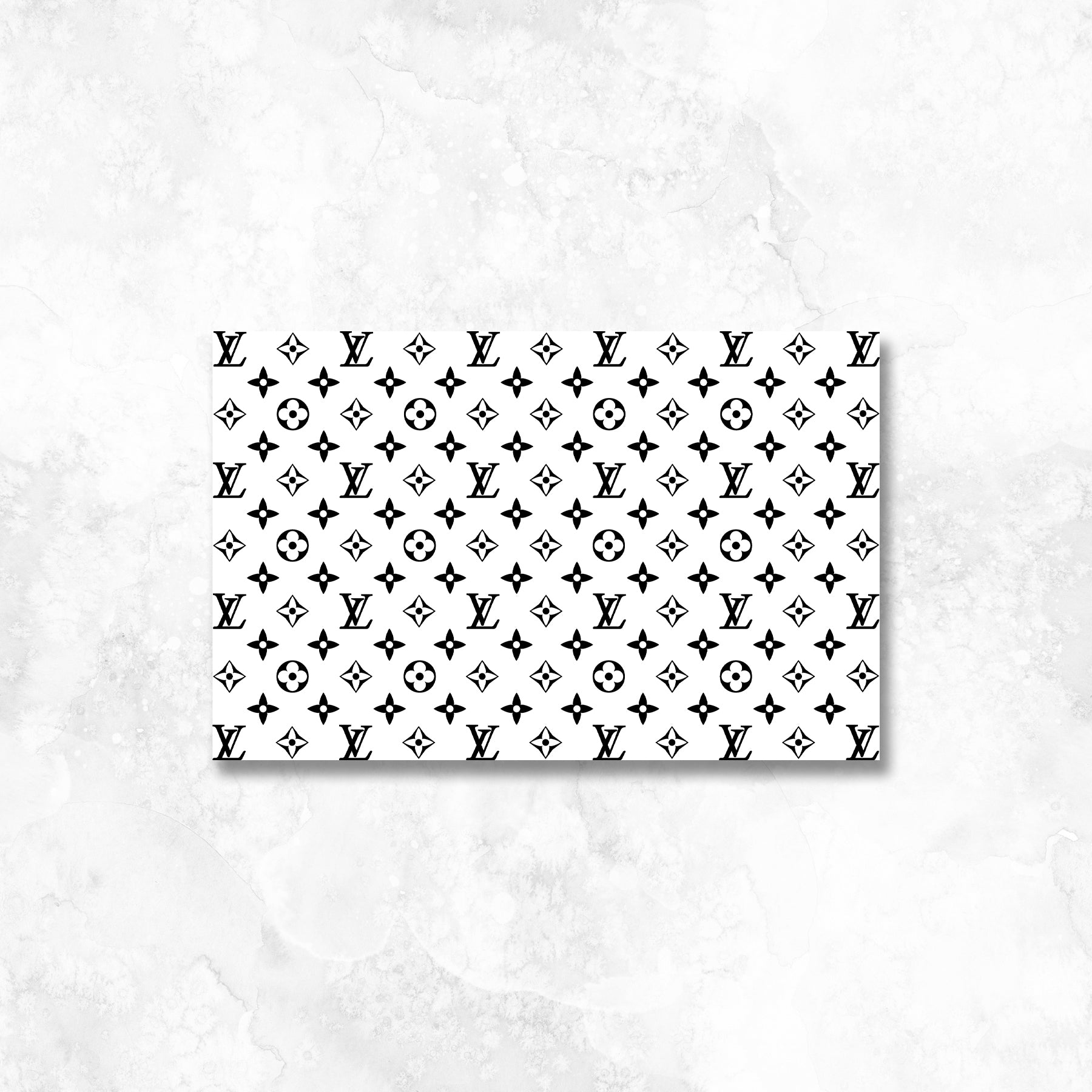 LV Pattern acetate or vellum – Rose Shadow Collection