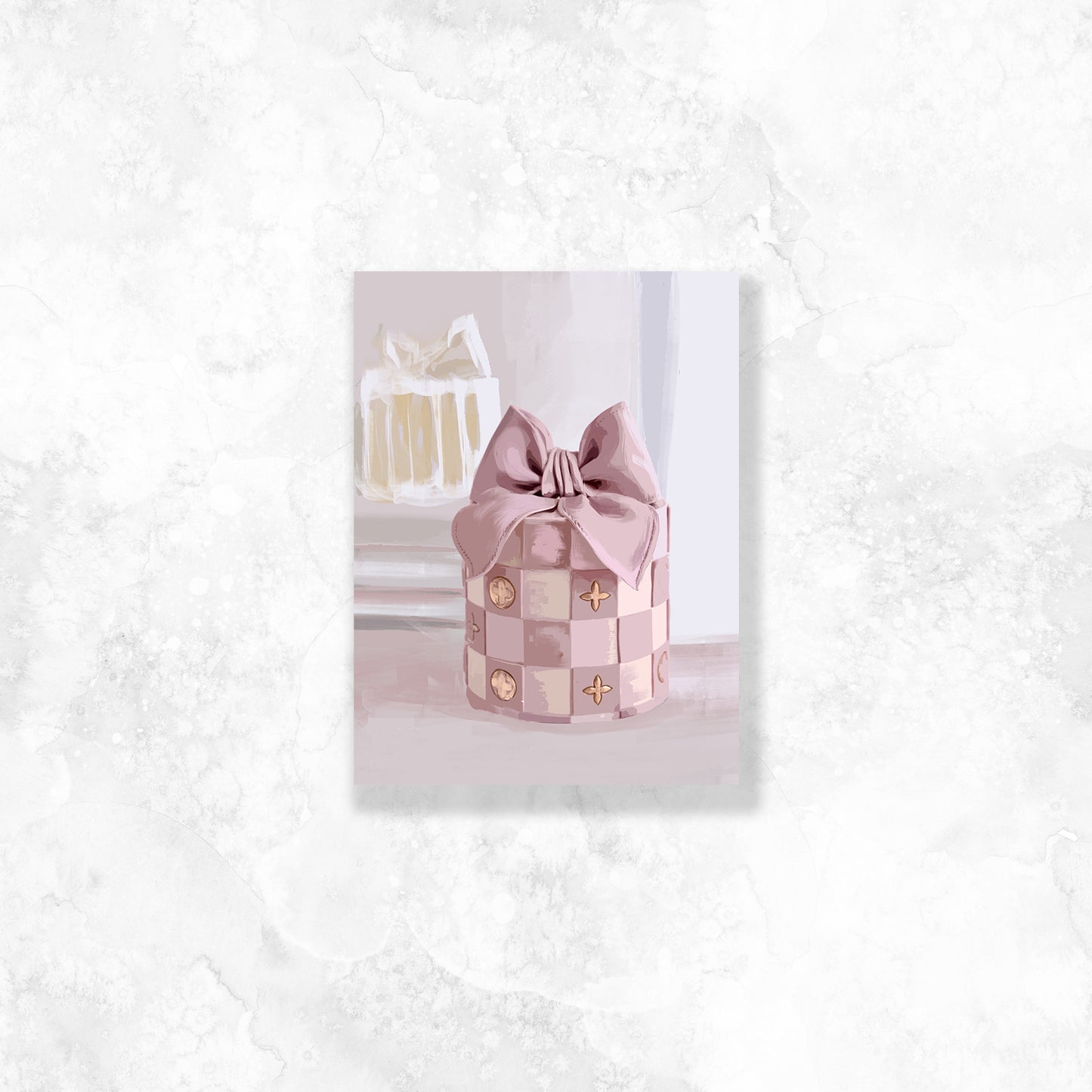 LV Pink Cake
