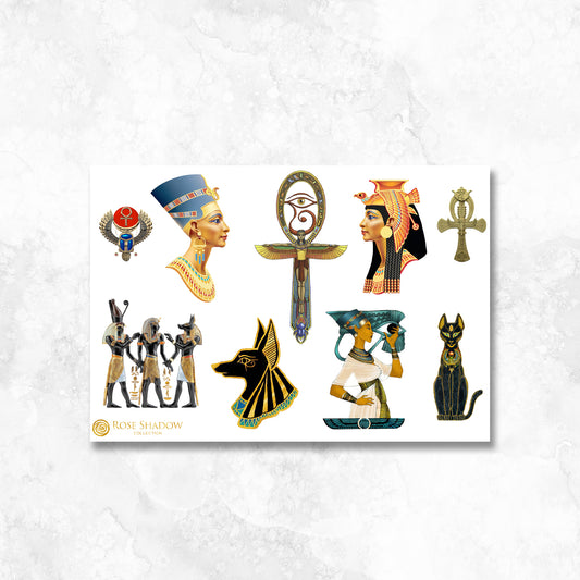 Ancient Egypt Deco Sheet