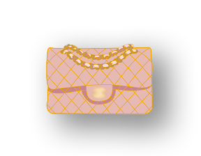 Quilted Bag Magnetic Pins