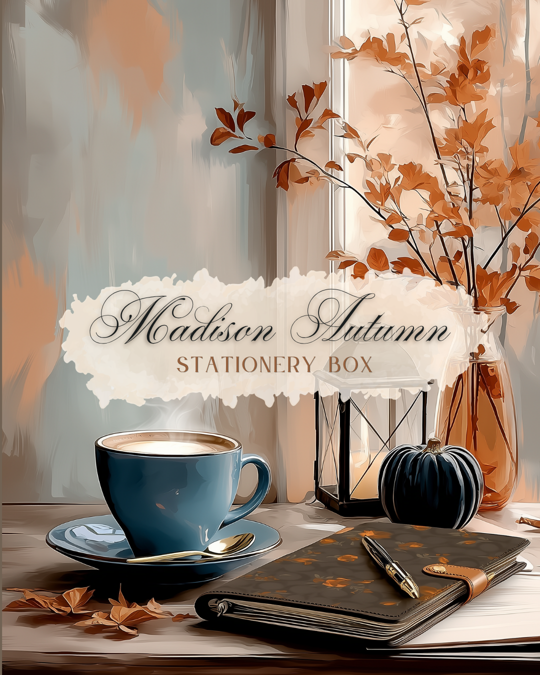 Madison Autumn Stationery Box
