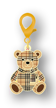 Bruno Bear Charm