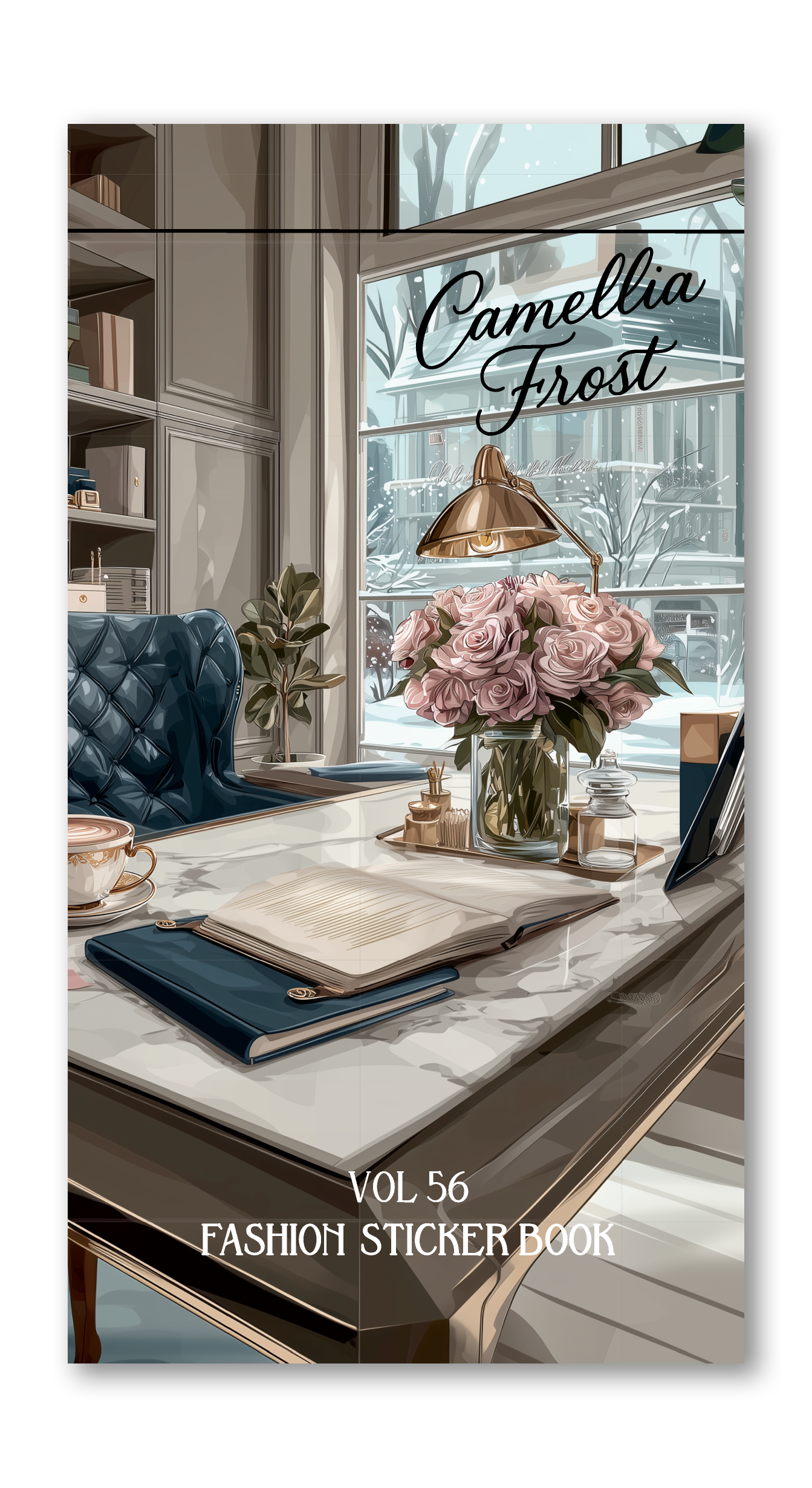 Camellia Frost Exclusive Fashion Sticker Book VOL 56