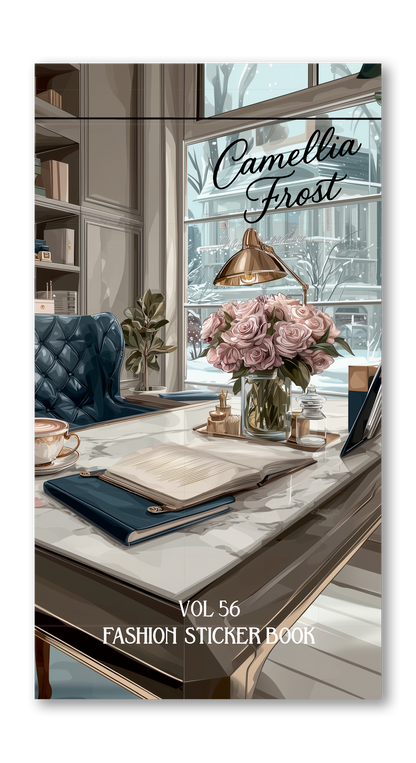 Camellia Frost Exclusive Fashion Sticker Book VOL 56