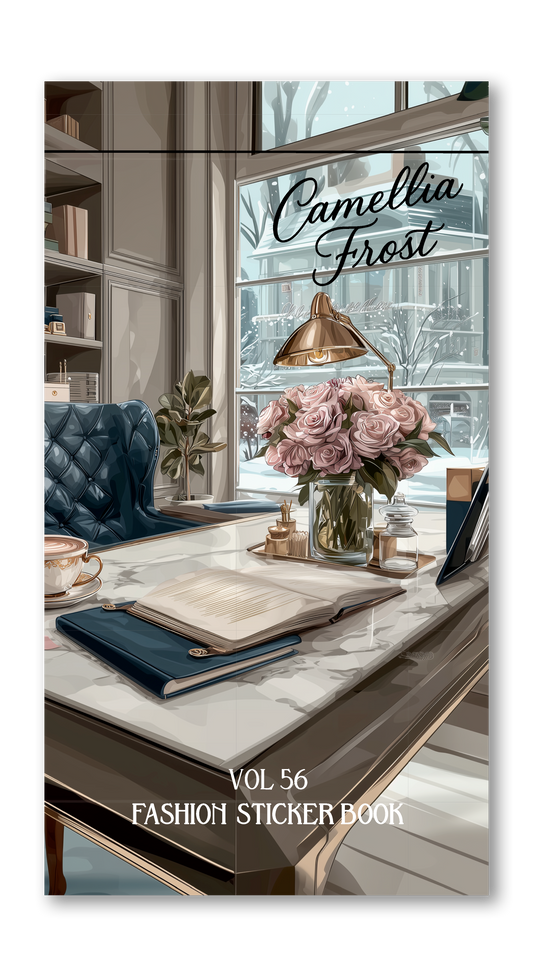 Camellia Frost Exclusive Fashion Sticker Book VOL 56