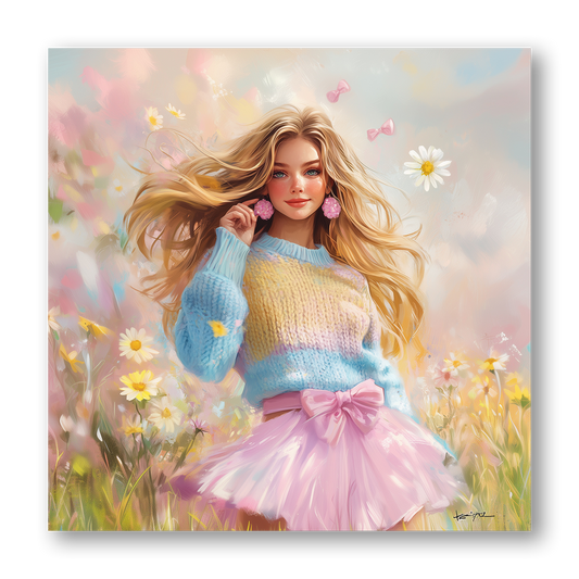 White Fashion Girl Dashboard Stickerbook VOL 41