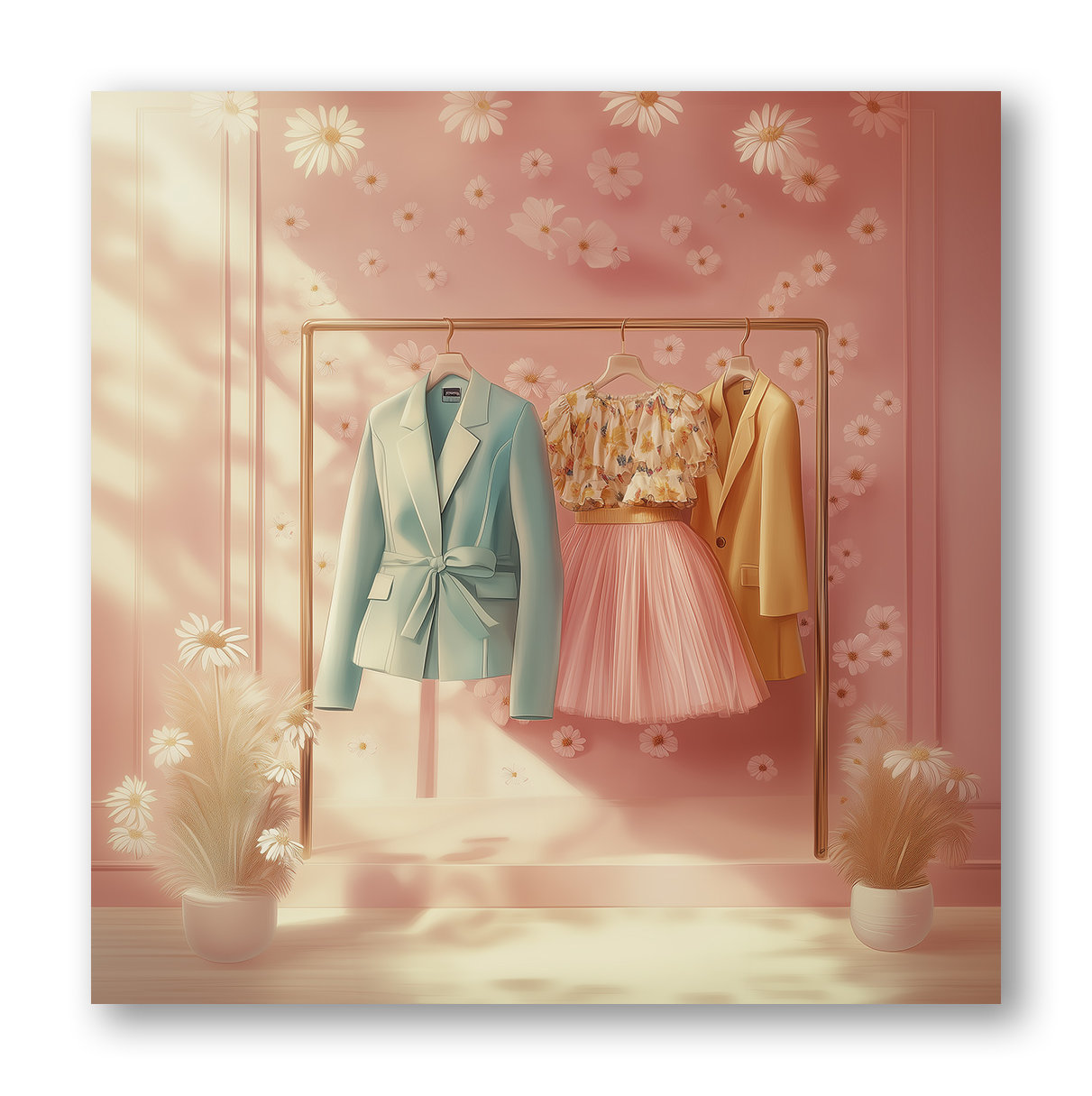 Clothing Rack Dashboard Stickerbook VOL 41 (Gold Foil Only)