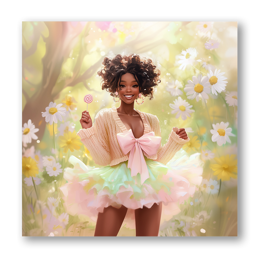 Black Fashion Girl Dashboard Stickerbook VOL 41