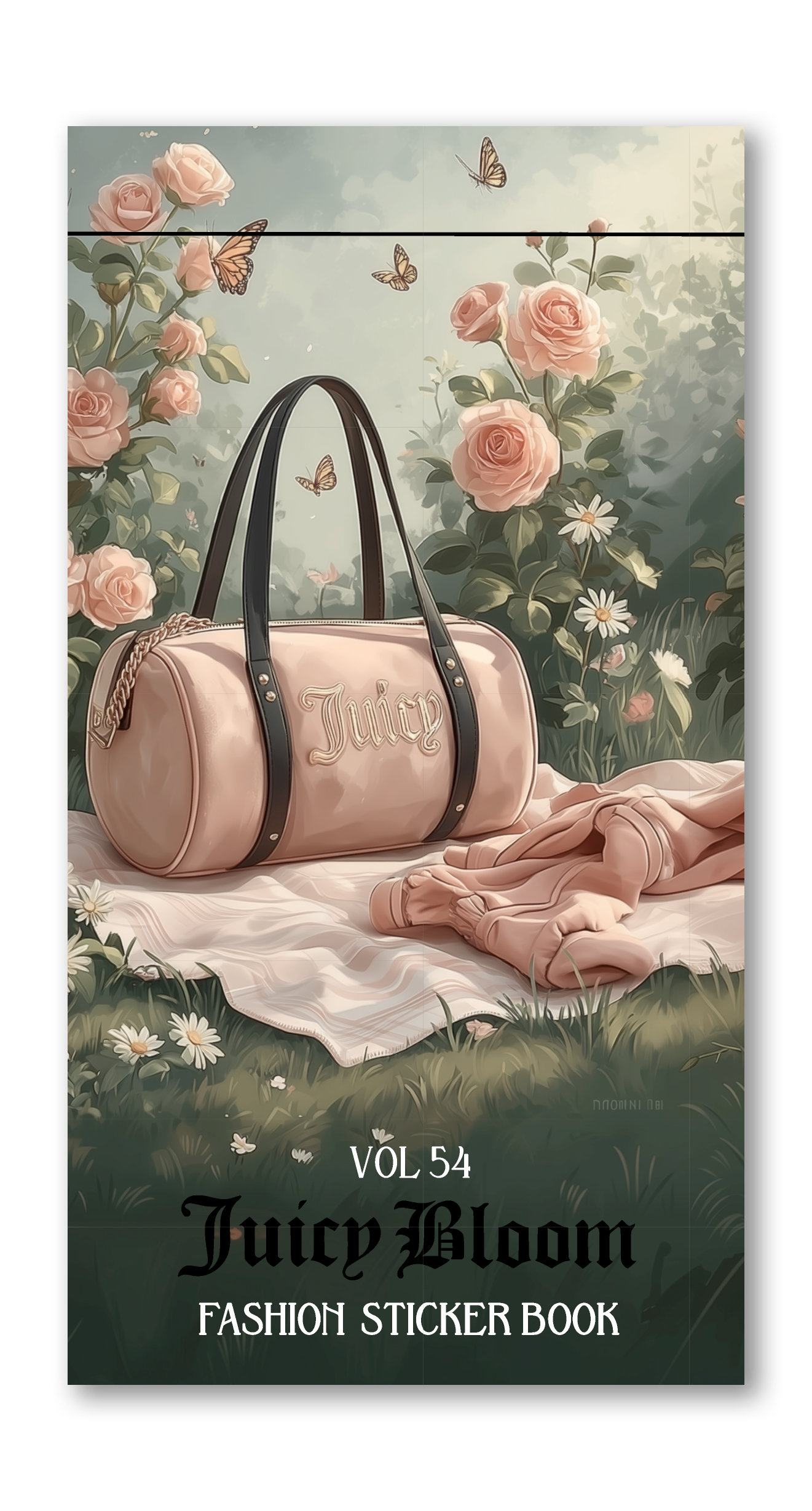 Juicy Bloom Exclusive Fashion Sticker Book VOL 54
