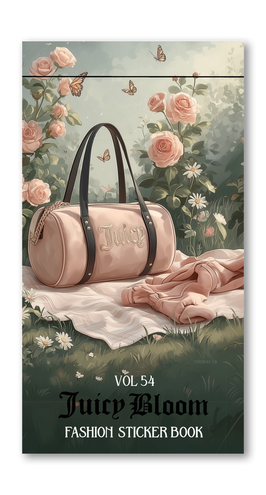 Juicy Bloom Exclusive Fashion Sticker Book VOL 54