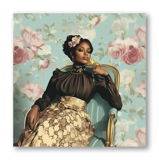 Black Fashion Girl Dashboard Stickerbook VOL 43