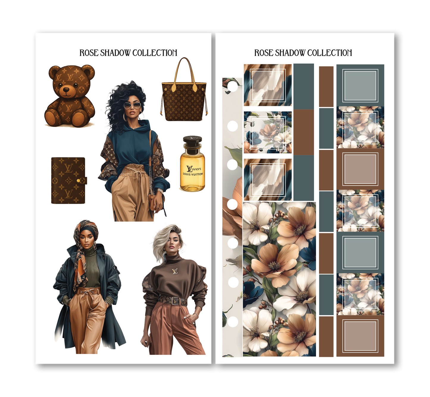 Advent Box Exclusive Fashion Sticker Book Limited Edition