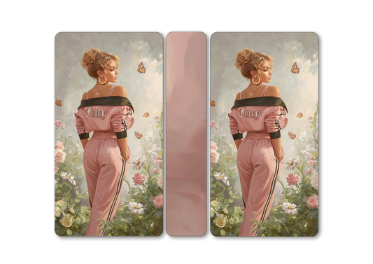 White Fashion Girl Sticker Book Sheets Album storage VOL 54