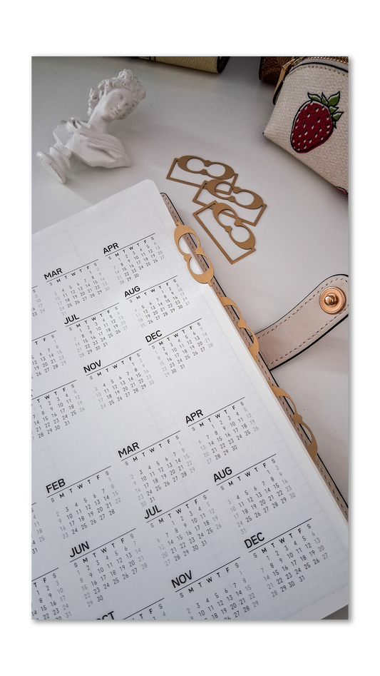 Strawberry Crush Collection Bookmark tabs (SET OF 2)