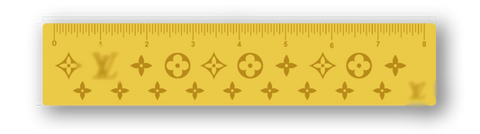 LoVe Desk Ruler
